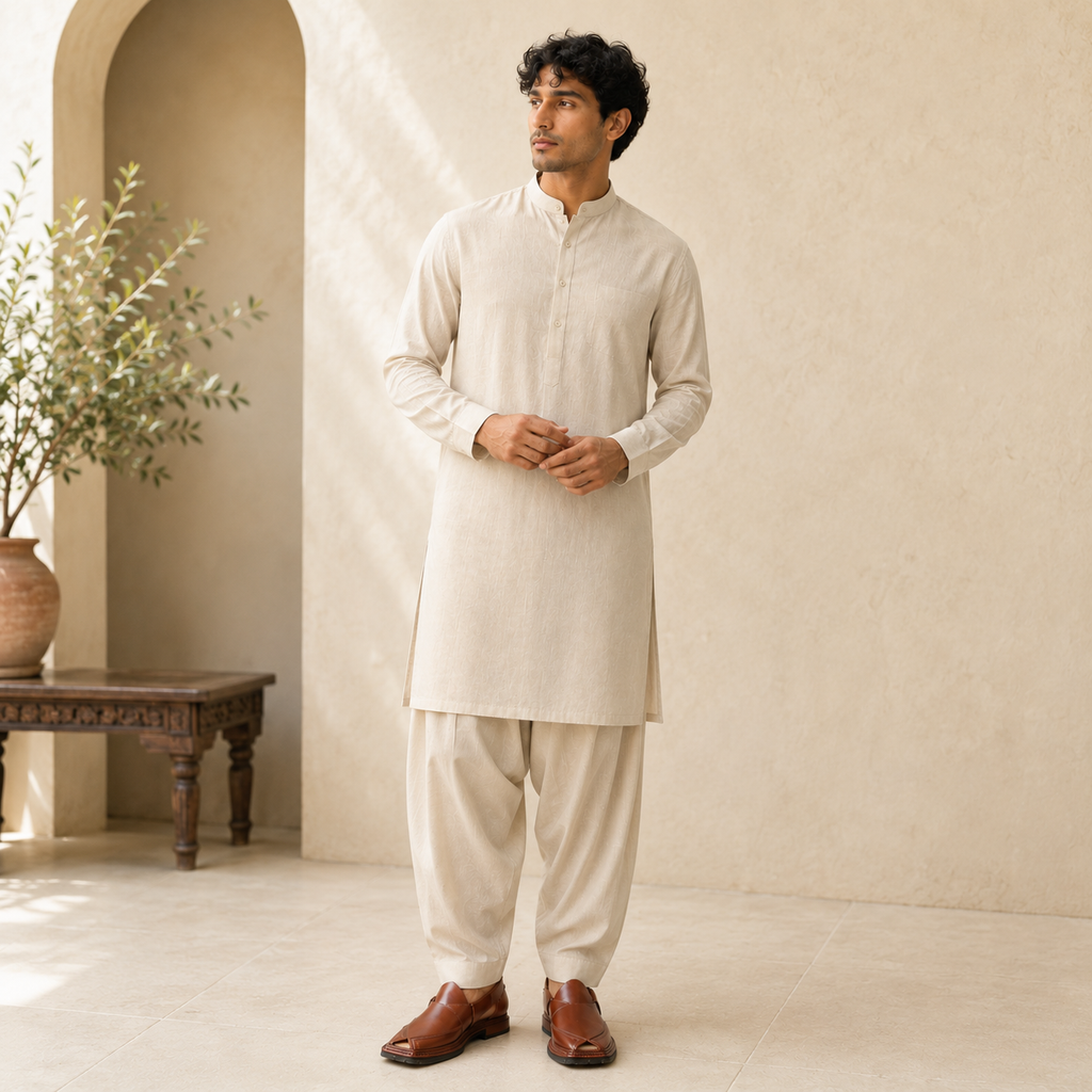 Royal Chestnut™ Premium Leather Peshawari Chappal