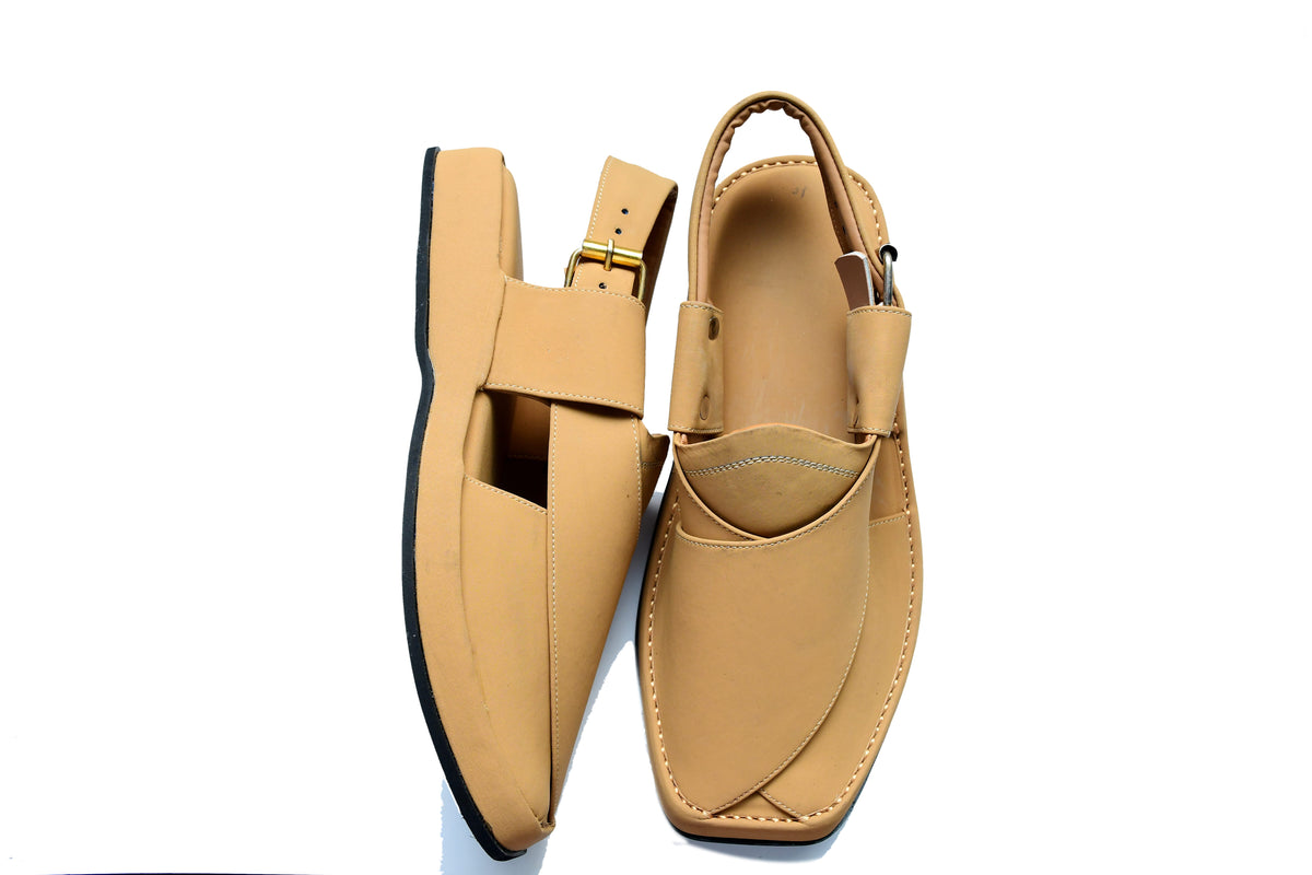 Full Ballot Sole Smart Zalmi Peshawari Chappal Khaki