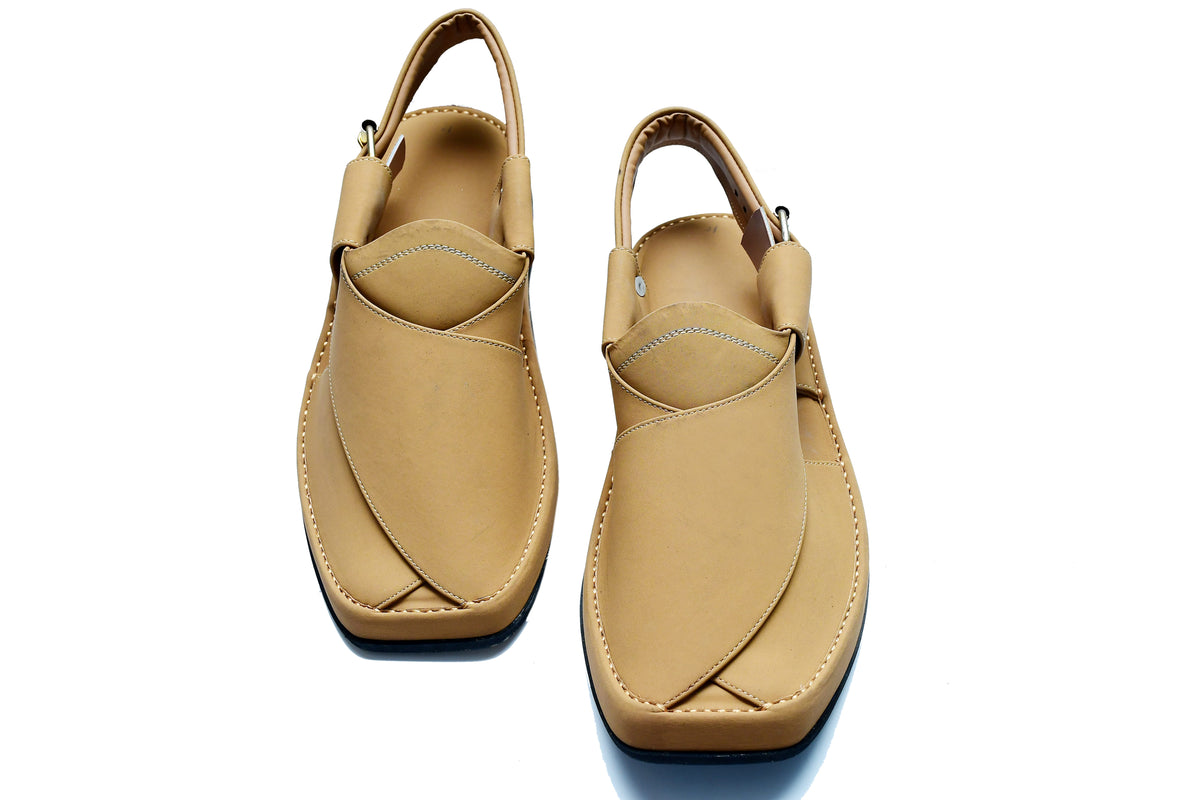 Full Ballot Sole Smart Zalmi Peshawari Chappal Khaki